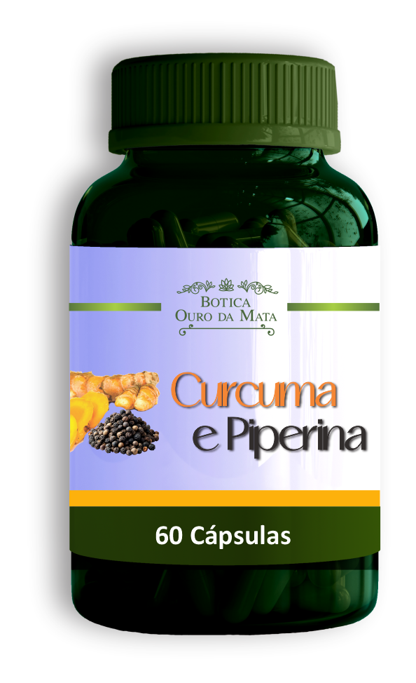 Curcuma + Piperina | Botica Ouro da Mata