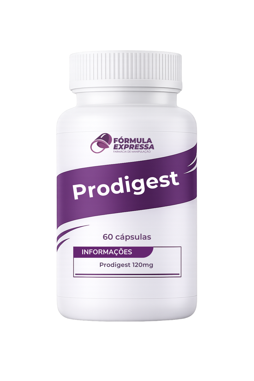 Prodigest 120mg | 60 Cáps | Formula Expressa